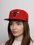 Бейсболка MITCHELL NESS арт. HHSF5150-CBUYYPPPRED Chicago Bulls NBA (красный)